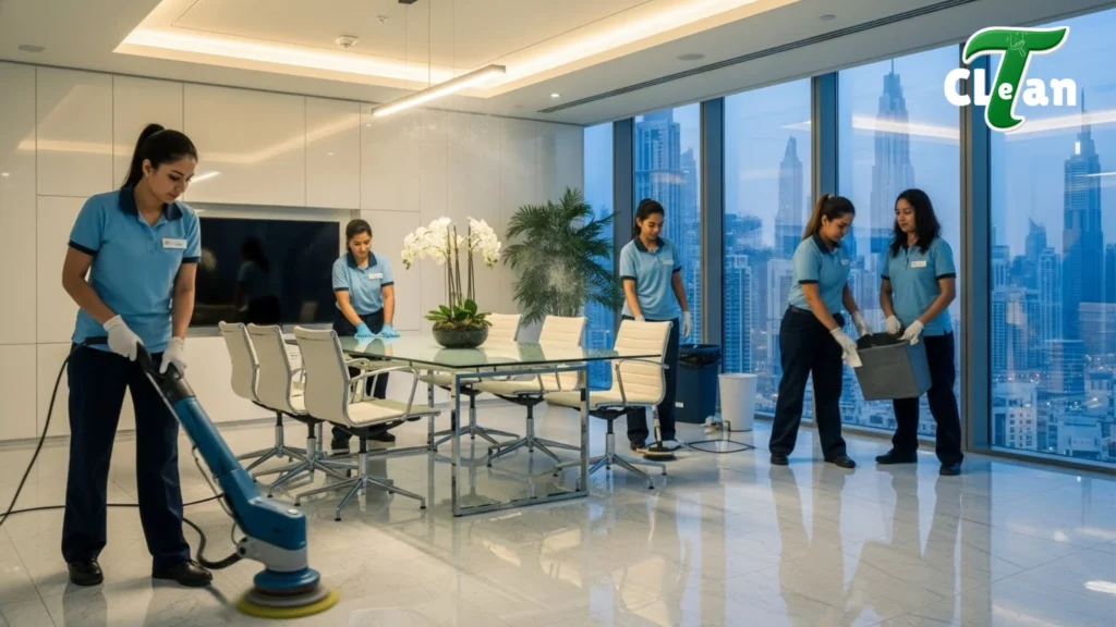 أسعار تنظيف بالساعة في دبي