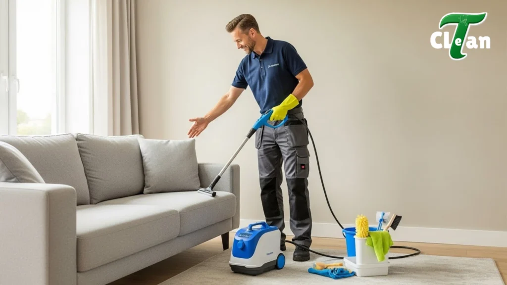 طرق تنظيف كنب في عجمان